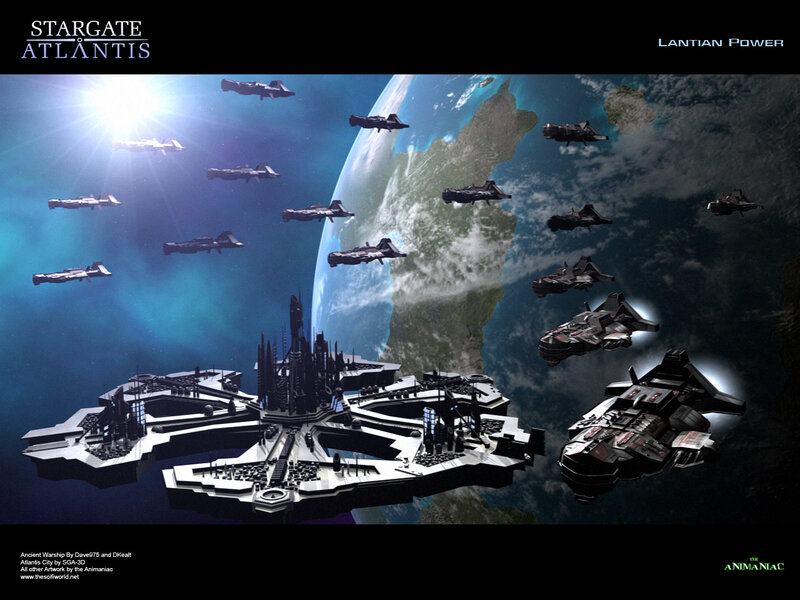 Ancient Warship in Orbit