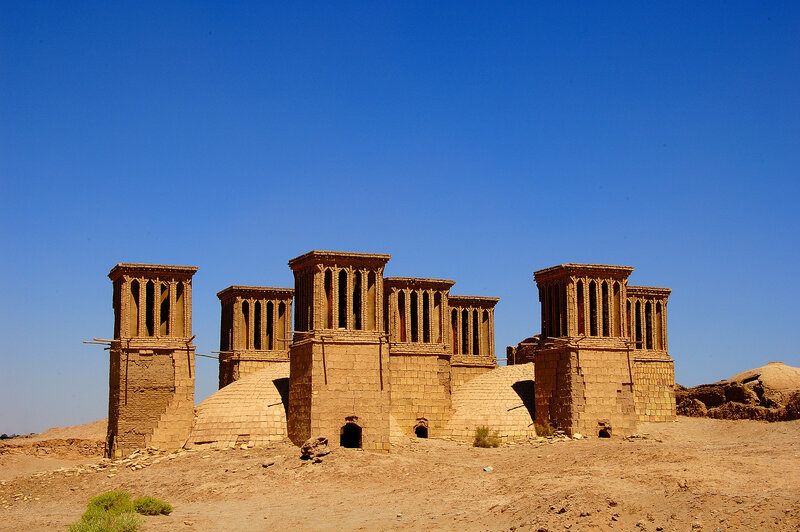 Ancient Windcatcher Towers
