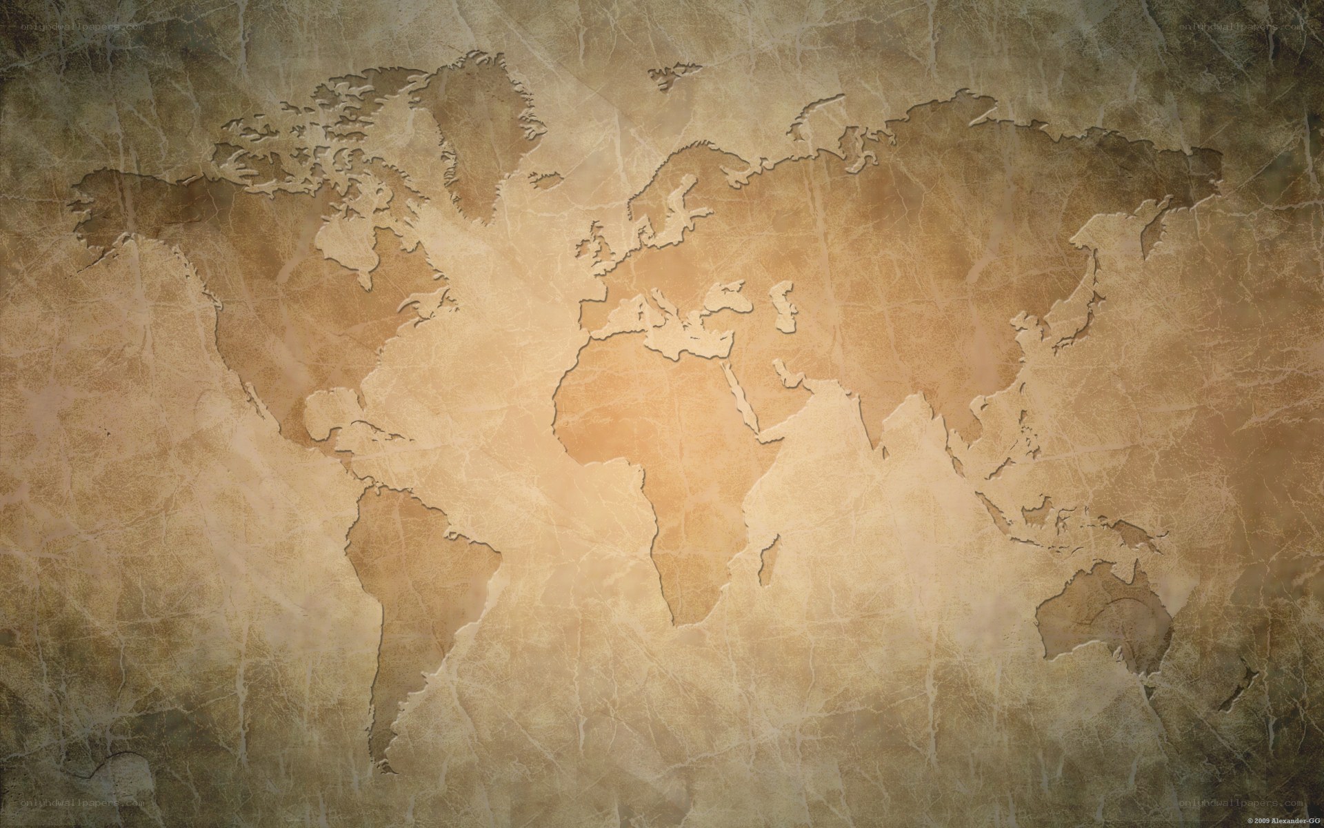 ancient world map
