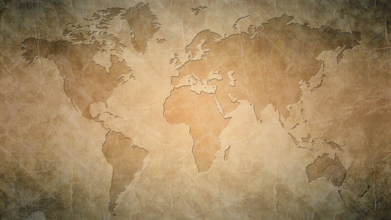 ancient world map