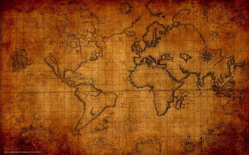 ancient world map wallpaper