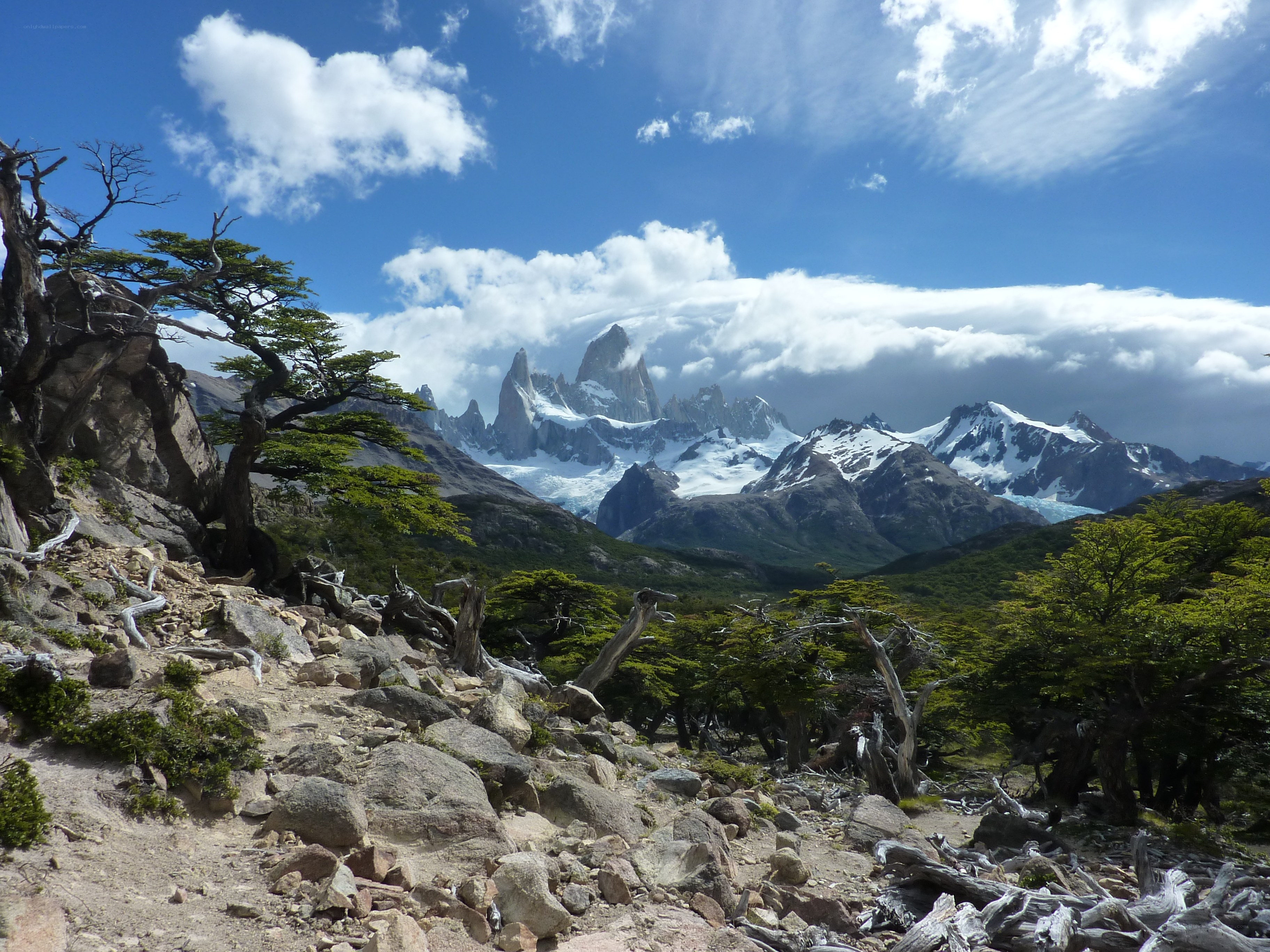 Andes mountain landscape