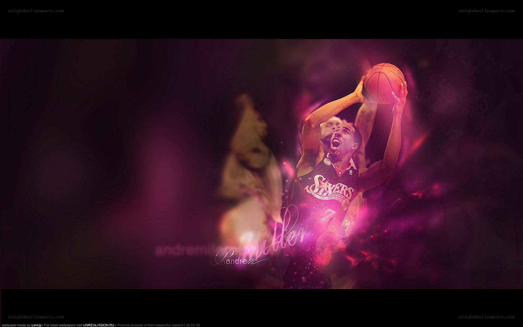 Andre Miller basketball action