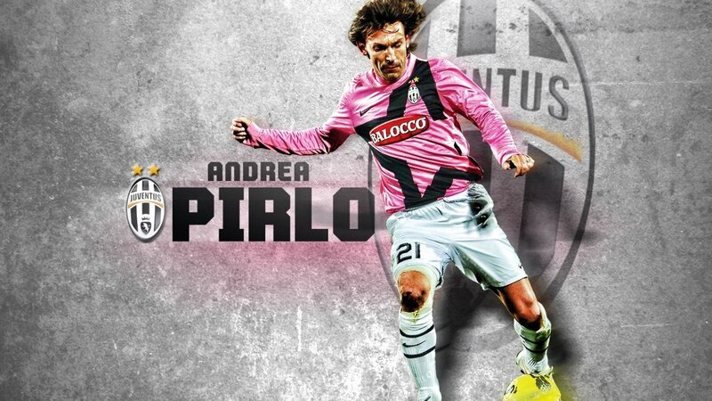 Andrea Pirlo in Action — Gray