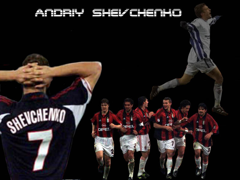 Andriy Shevchenko Celebrating