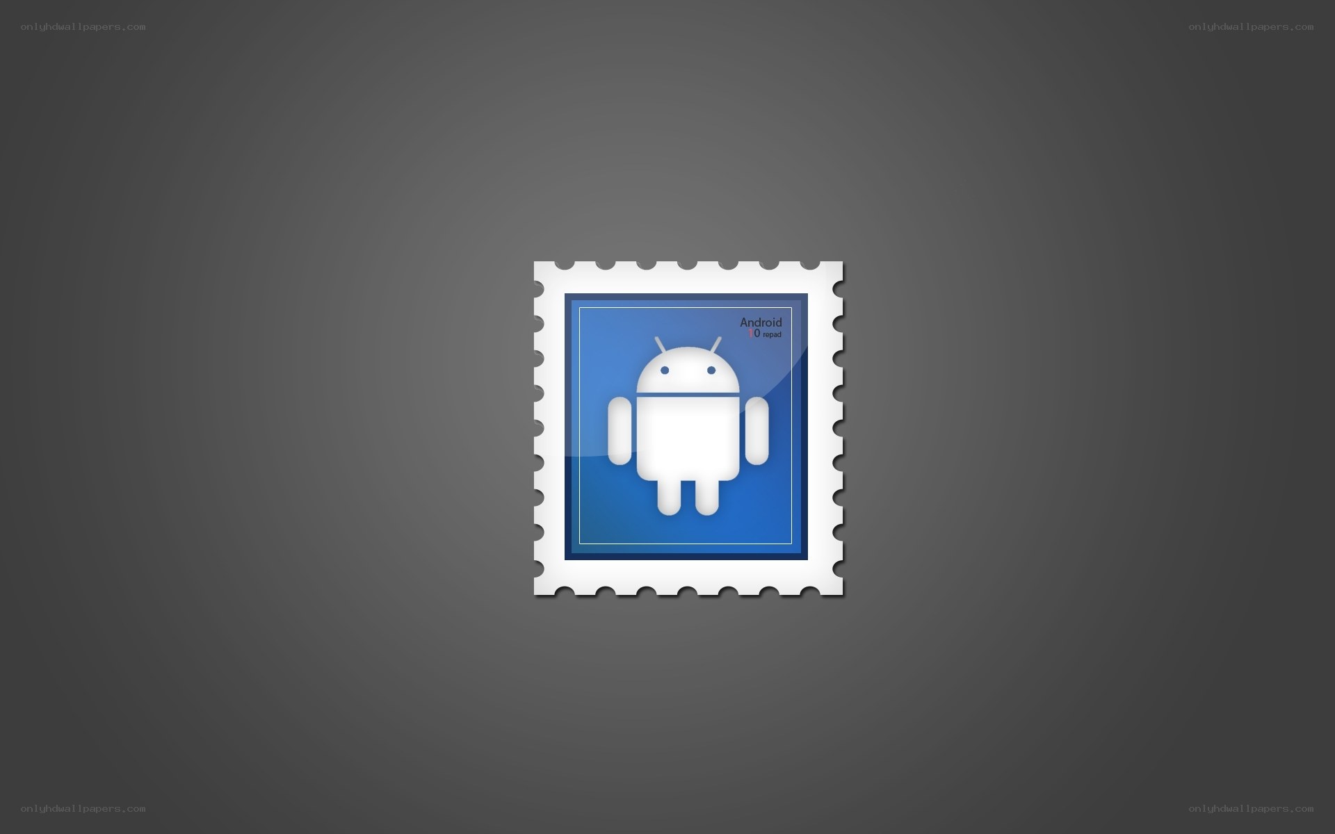 Android 10 Nougat stamp