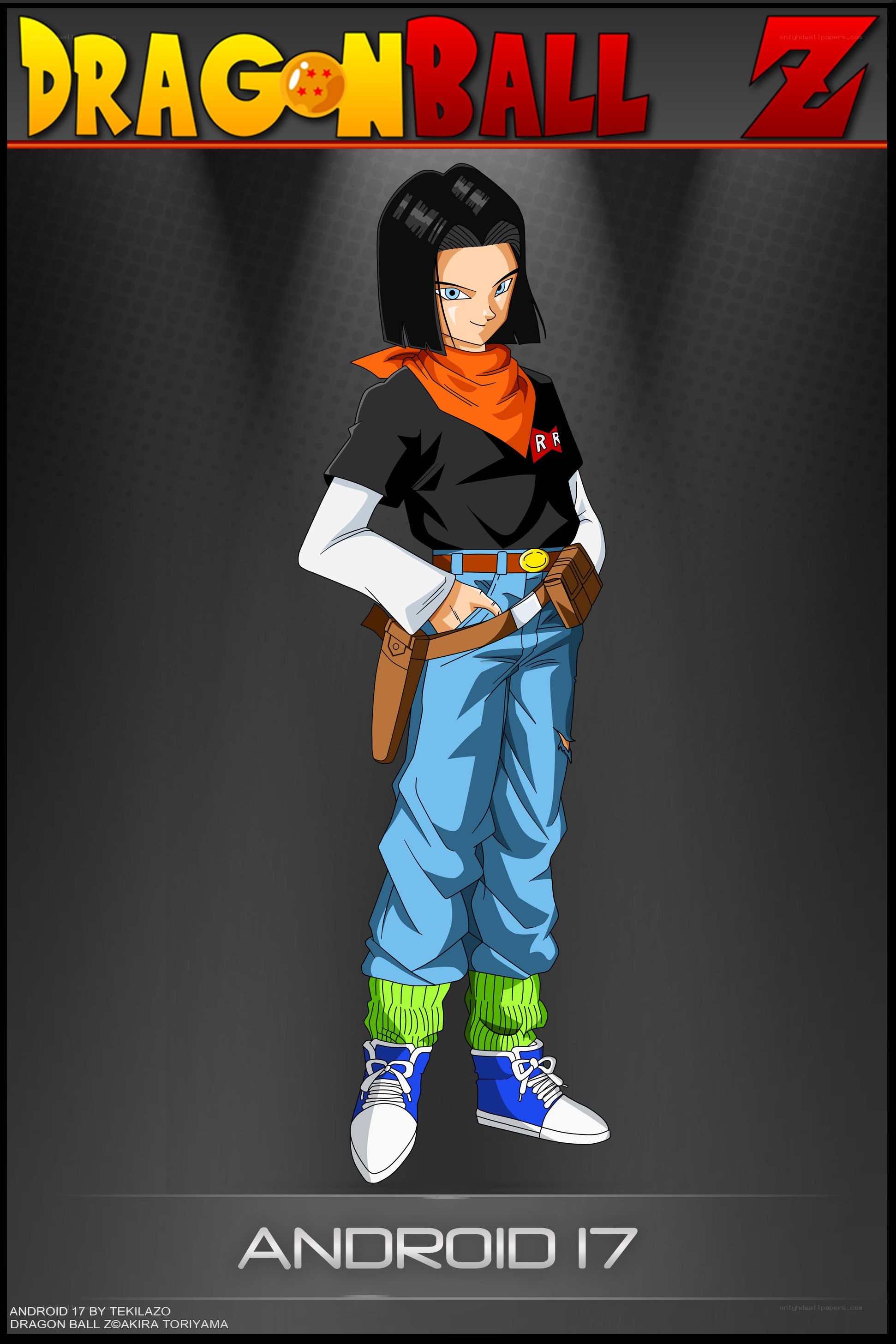 Android 17 from Dragon Ball Z