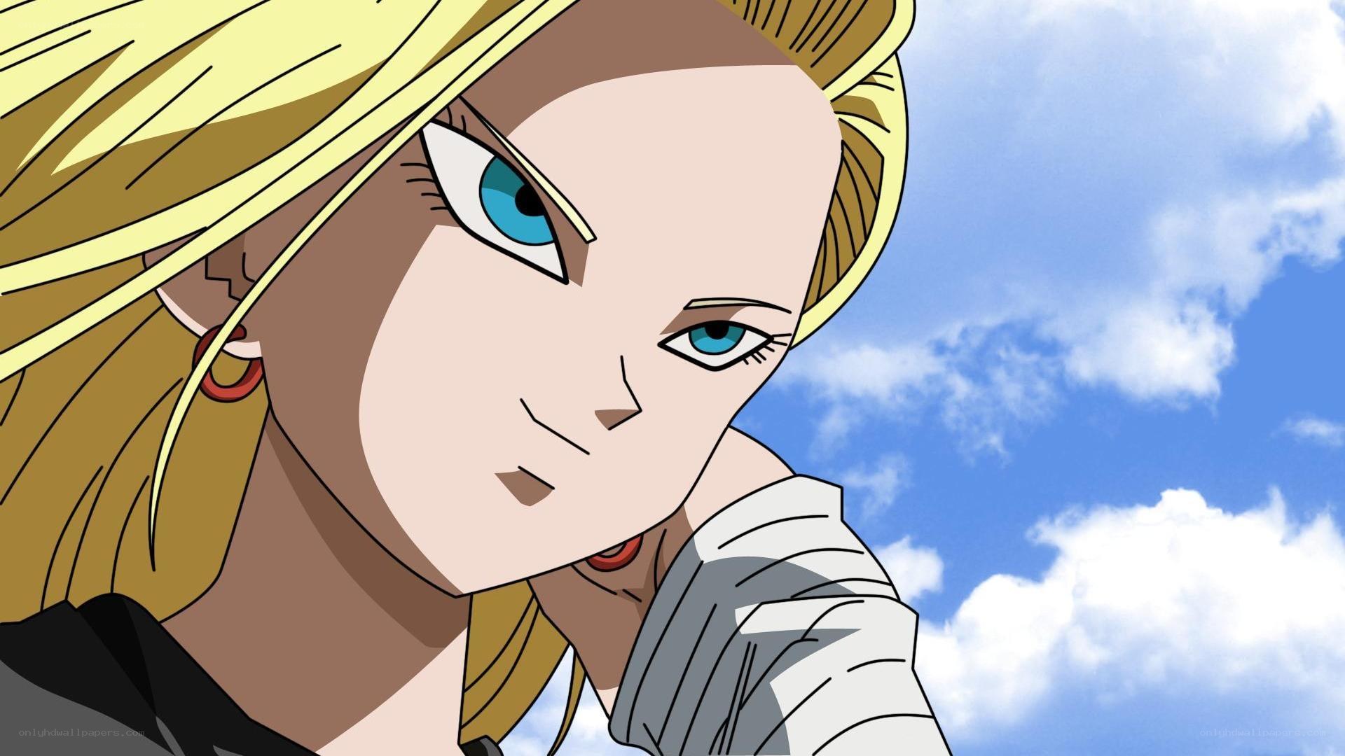 Android 18 from Dragon Ball