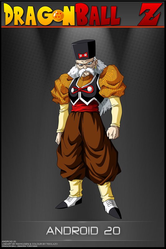 Android 20 from Dragon Ball Z