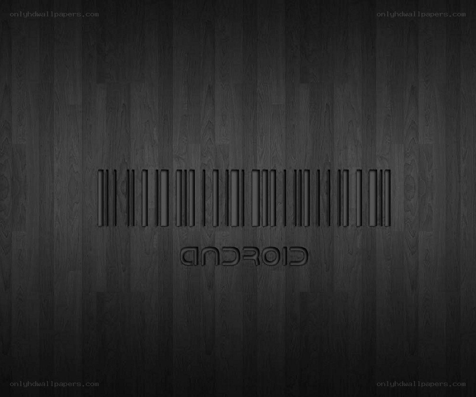 Android barcode wallpaper
