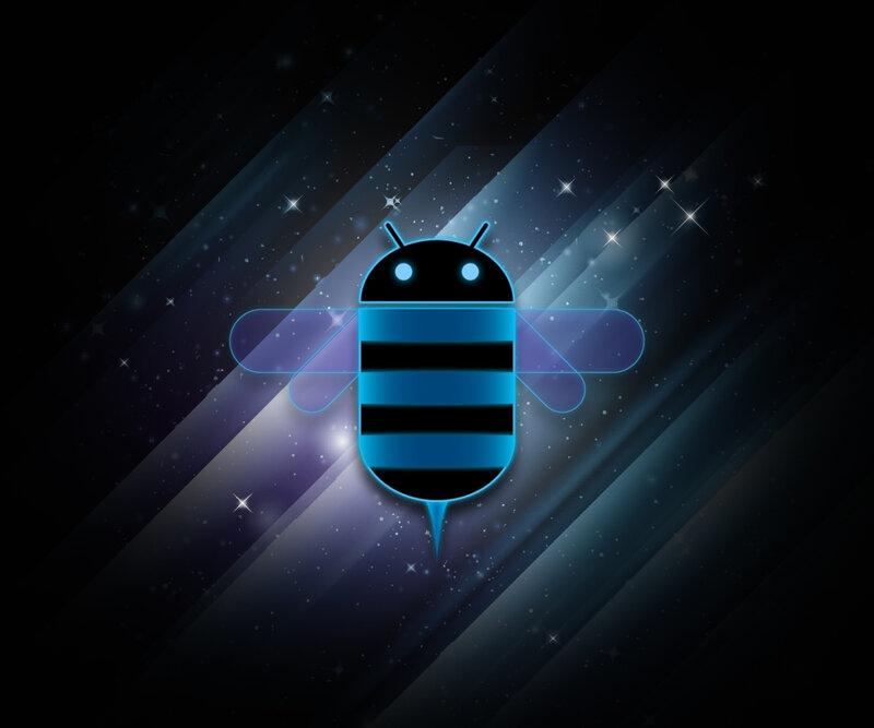 Android bee in space