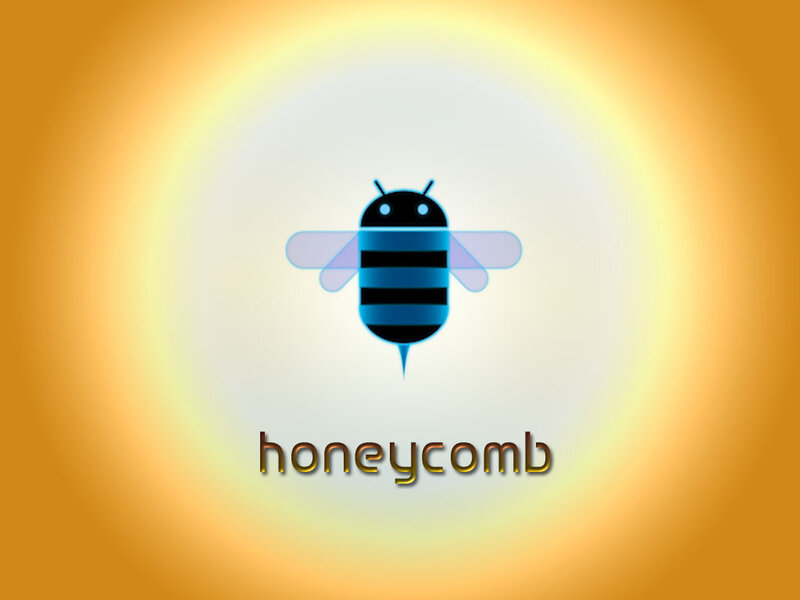 Android Bee Logo — Yellow
