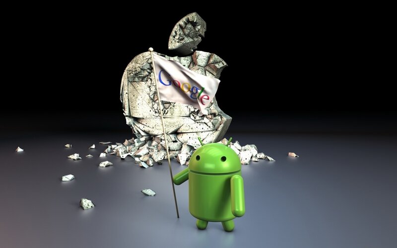 Android conquers Apple