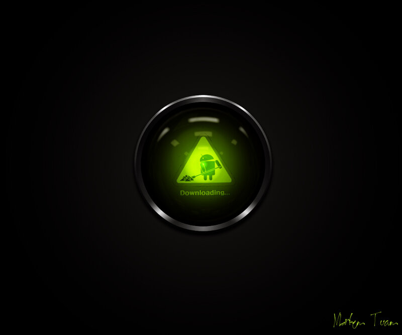 Android download screen