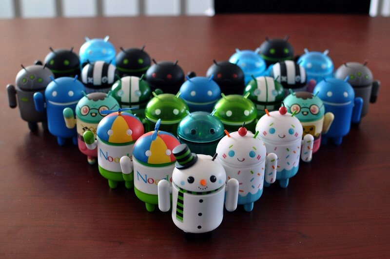 Android figurine collection