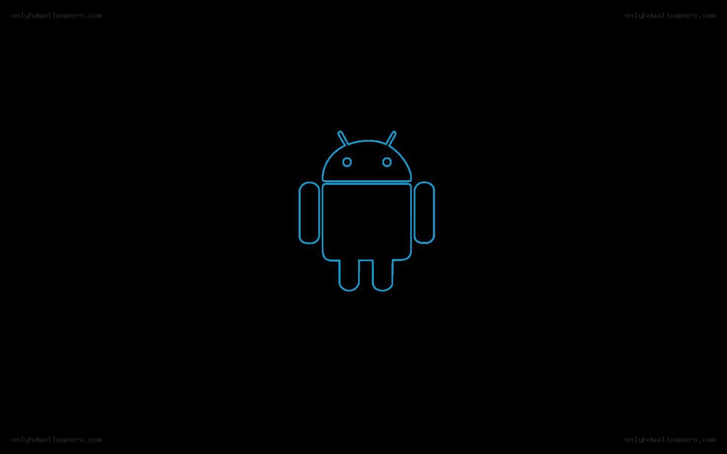 Android logo outline