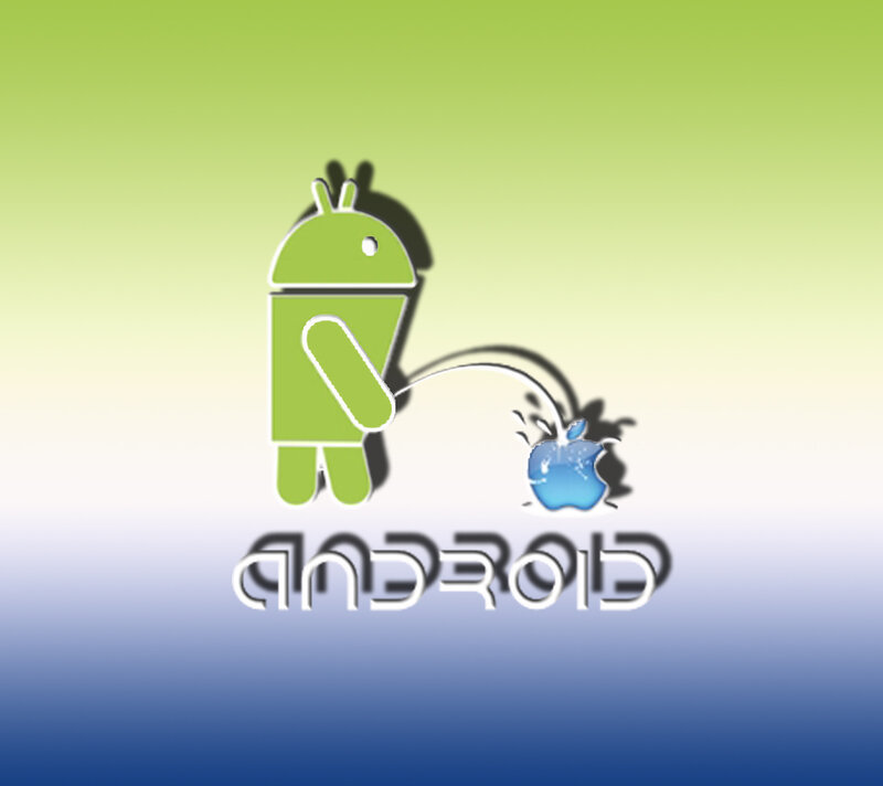 Android Mascot Peeing