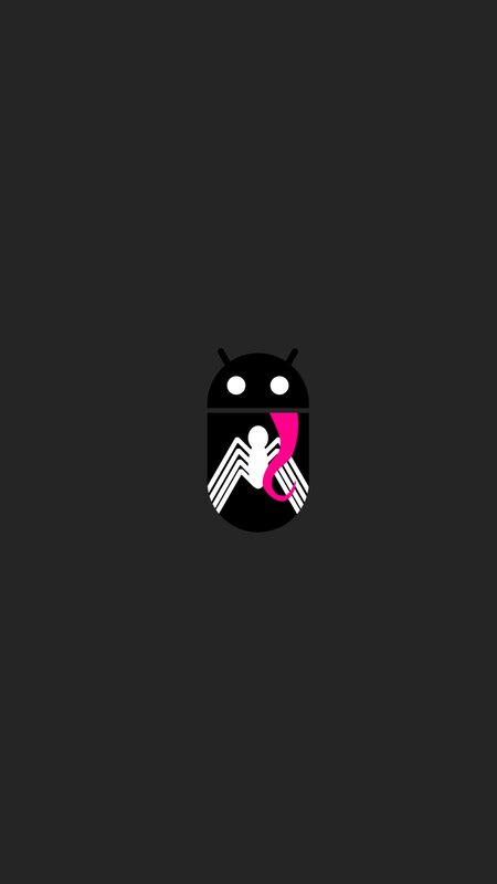 Android Mascot with Venom