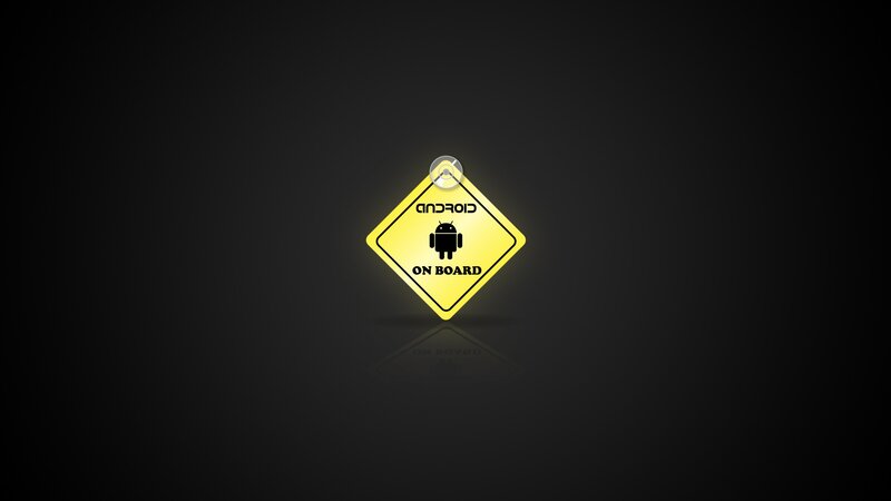 Android on board sign