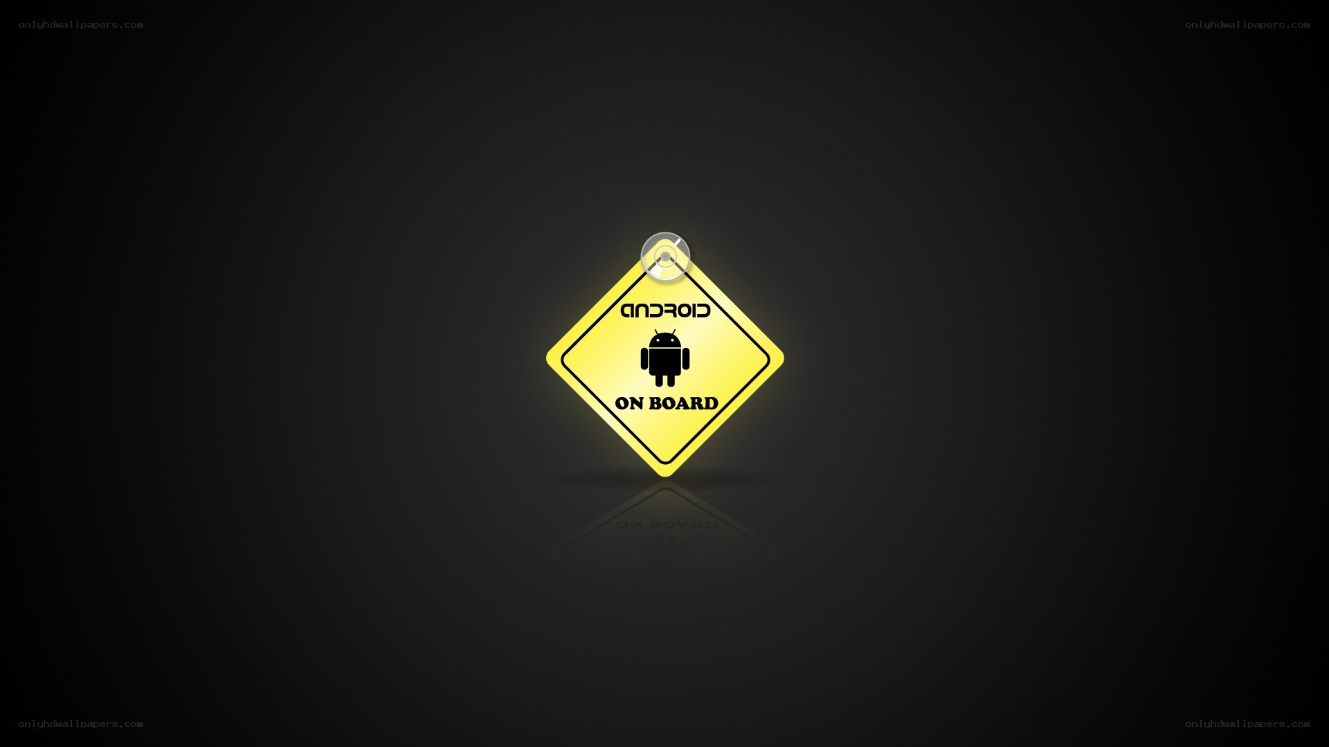 Android on board sign