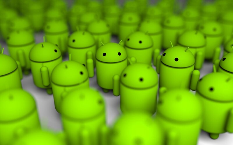 Android robot figures
