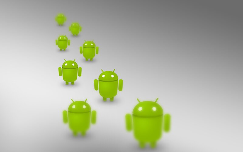 Android robot group