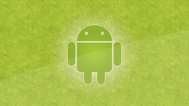 Android Robot Icon — Green, Neutral, Vector Art