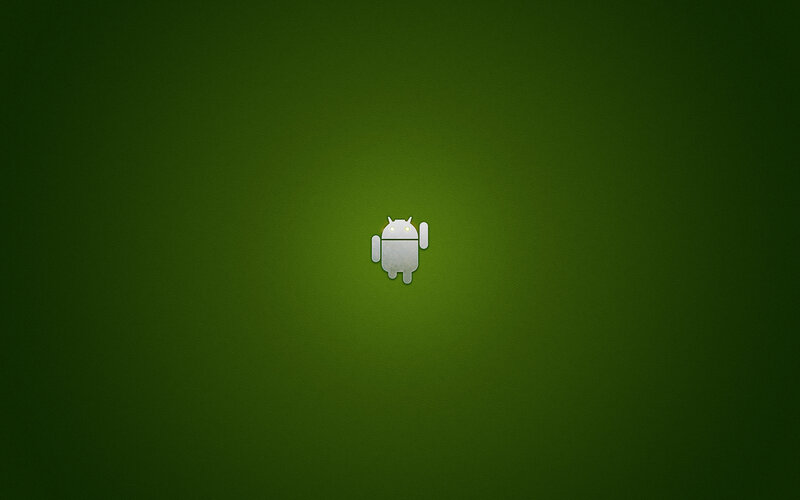 Android Robot Icon — Green