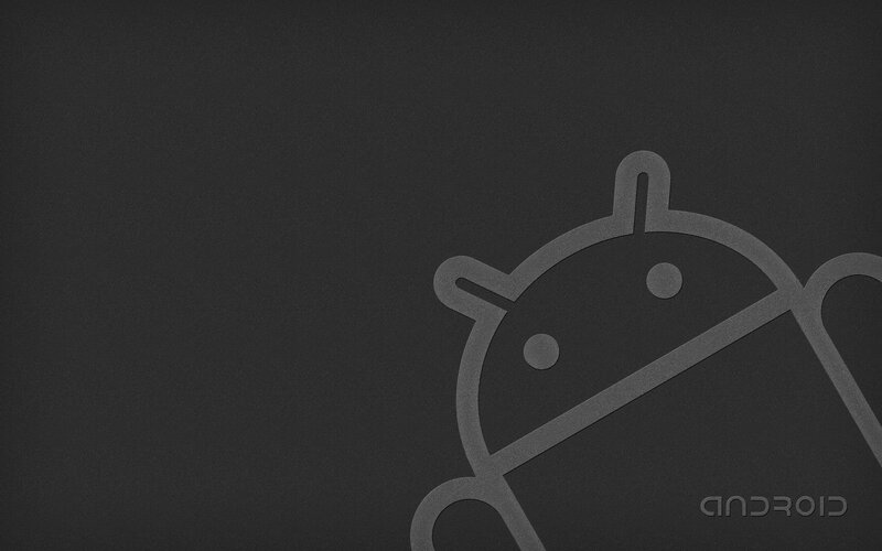 Android Robot Logo — Black, Minimalist, Vector Art, Text