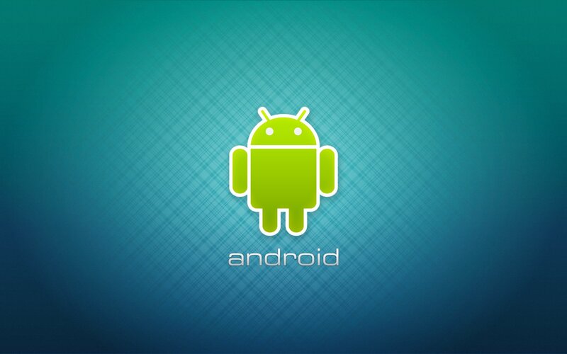 Android Robot Logo — Green, Calm
