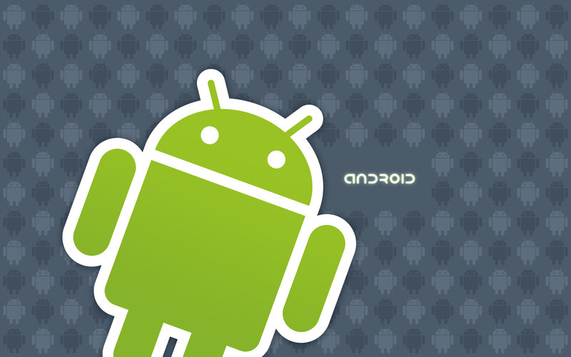 Android robot logo wallpaper