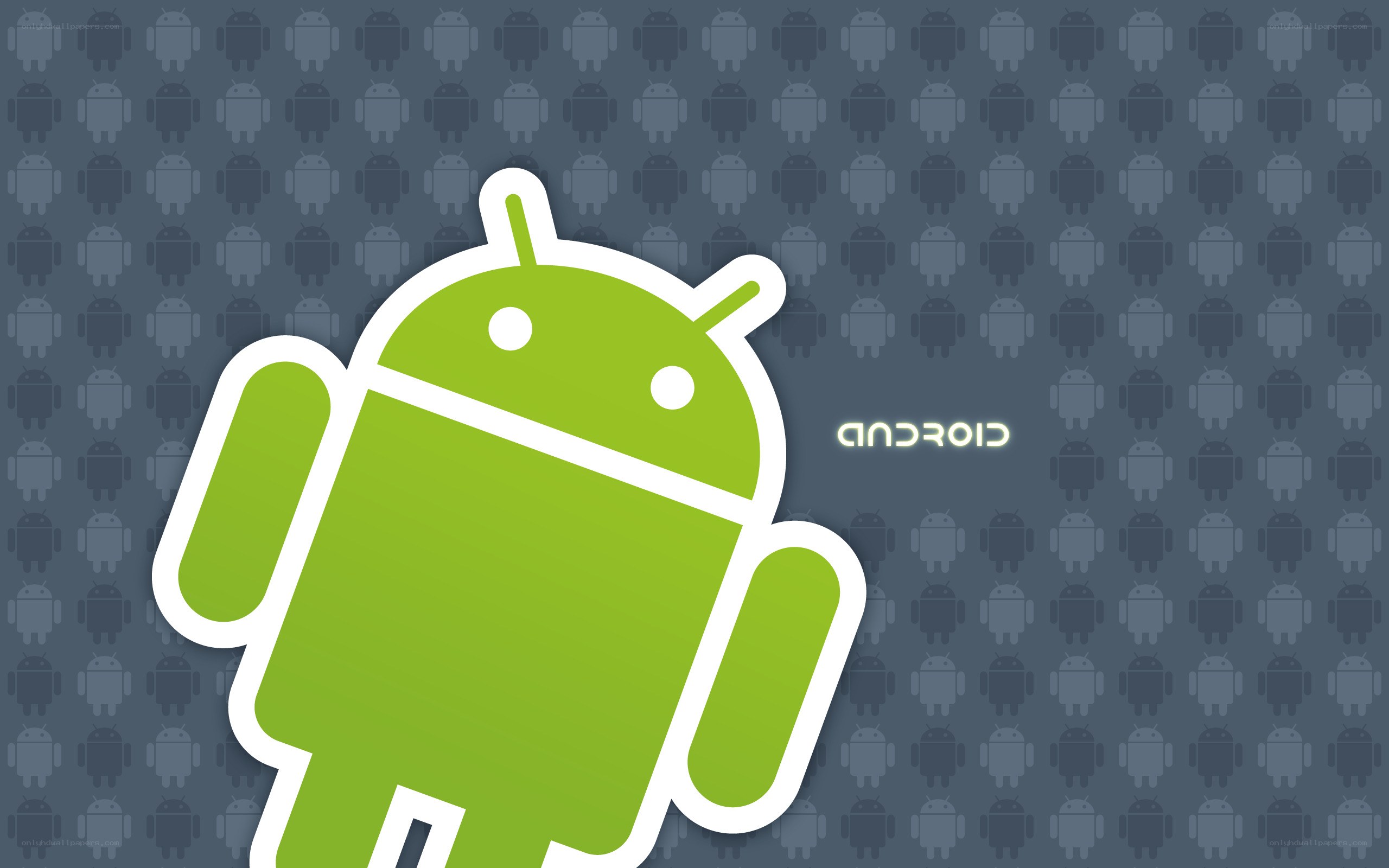 Android robot logo wallpaper