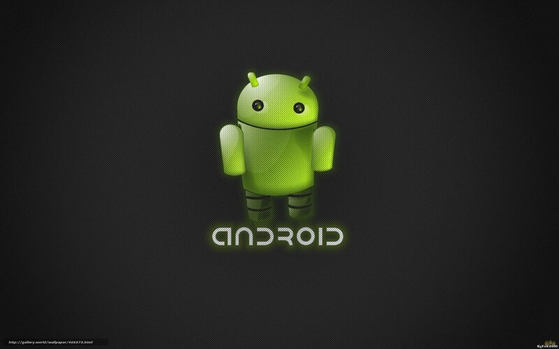 Android robot logo wallpaper