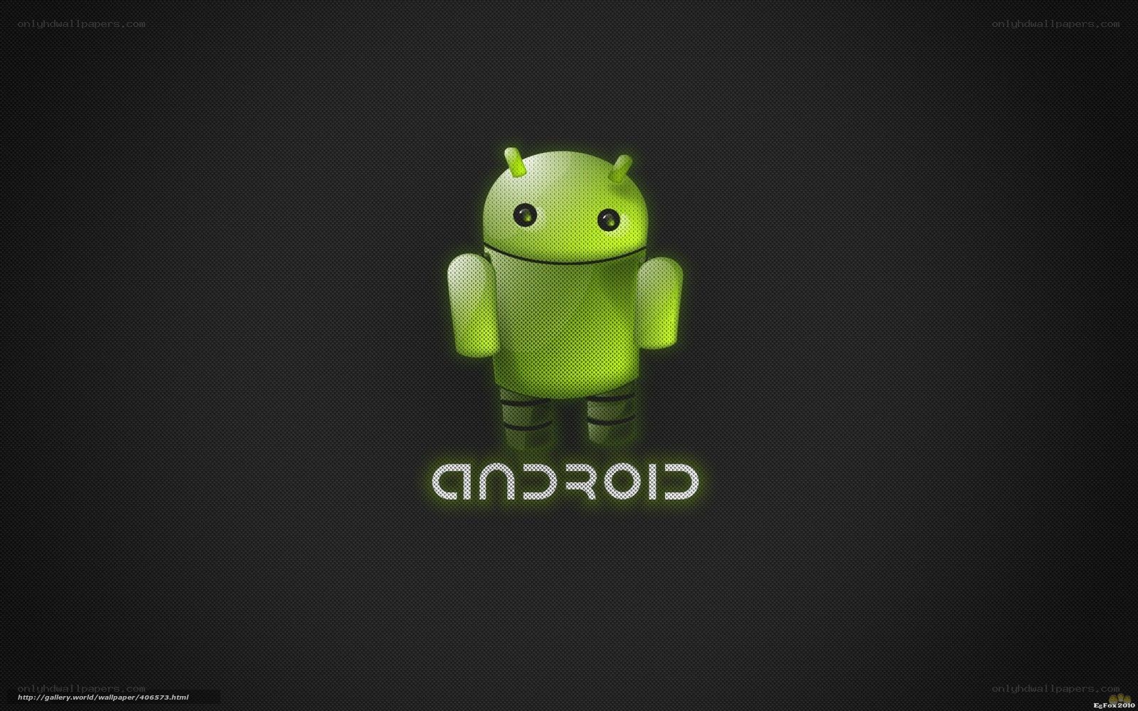 Android robot logo wallpaper