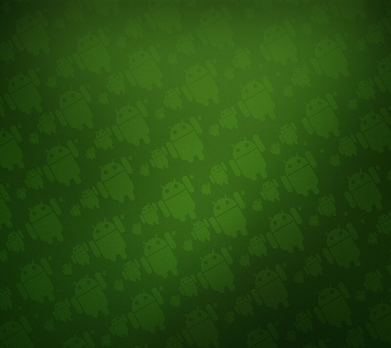 Android Robot Pattern — Green