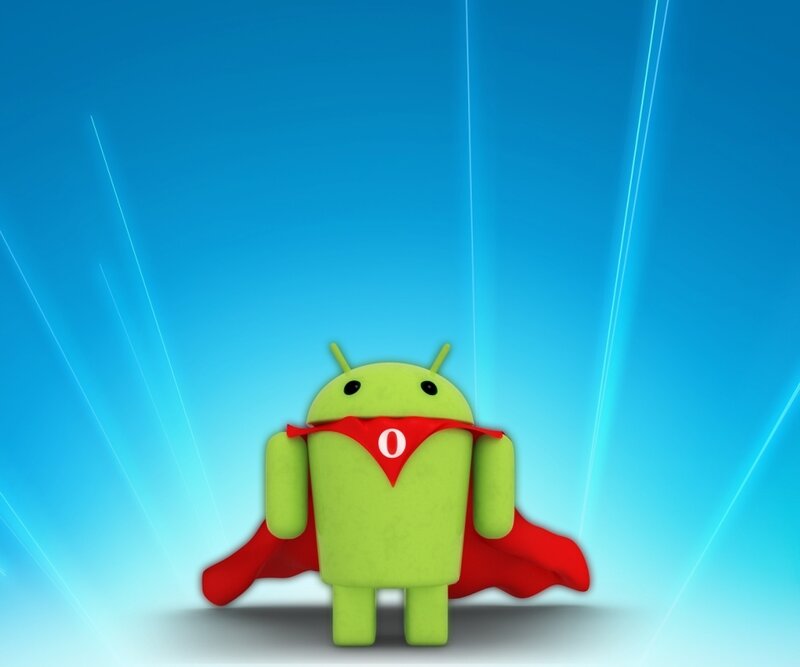 Android superhero character