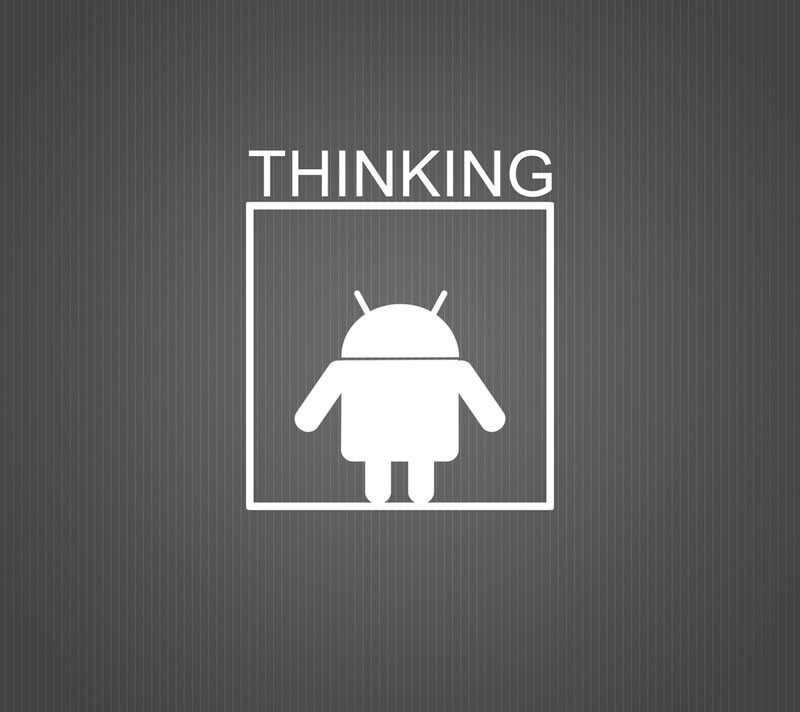 Android thinking icon