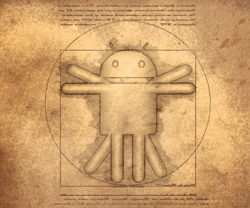 Android Vitruvian Man