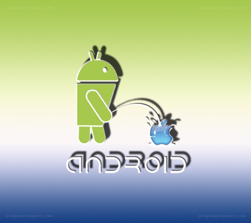 Android vs Apple logo