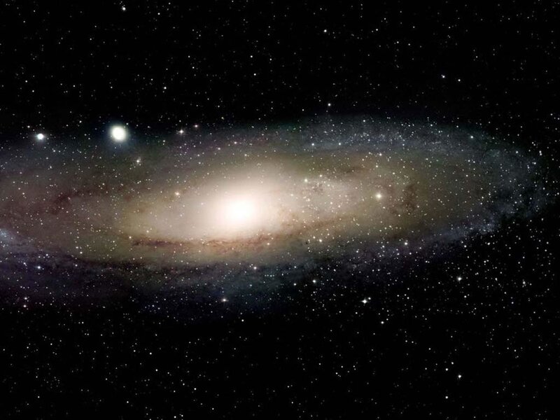 Andromeda Galaxy — Gray