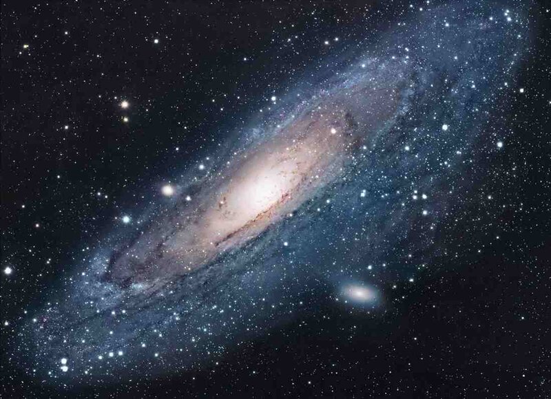 Andromeda Galaxy — Night, Stars