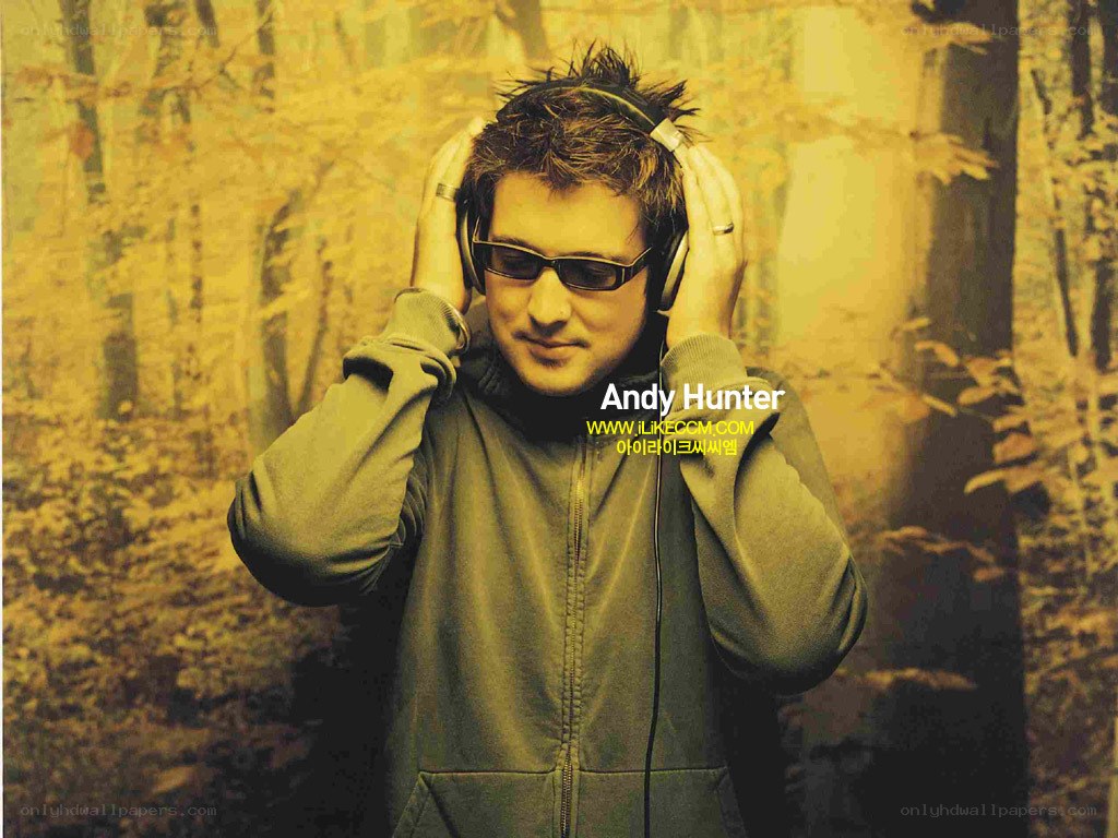 Andy Hunter in forest