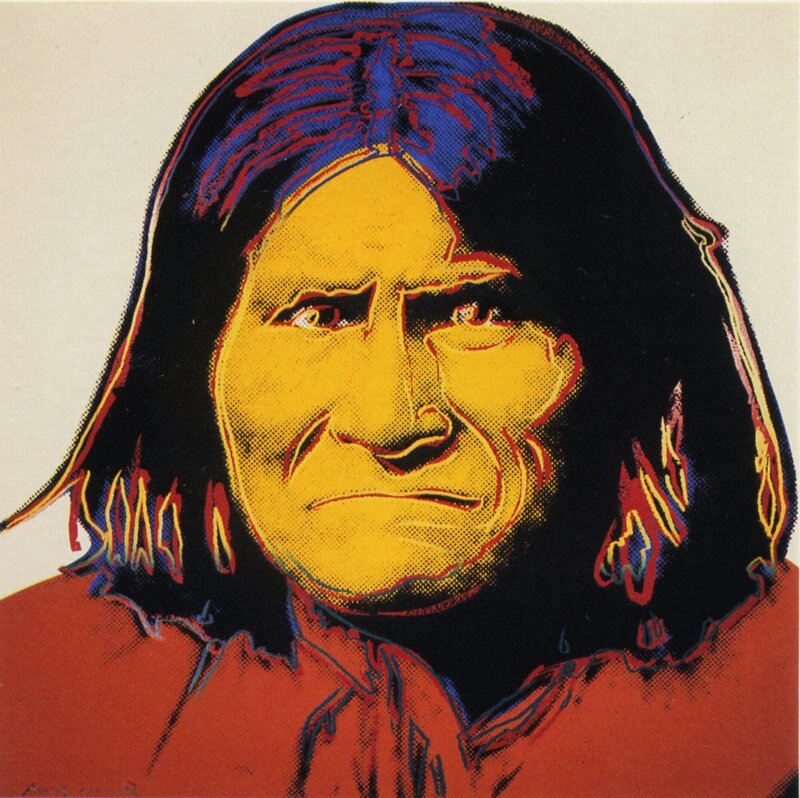 Andy Warhol portrait of Chief Joseph