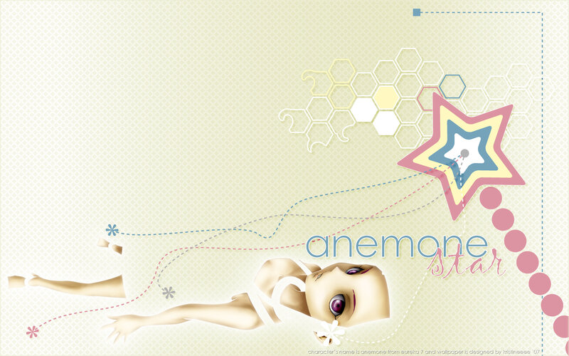 anemone star character art