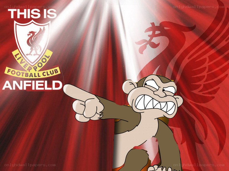 Anfield monkey pointing