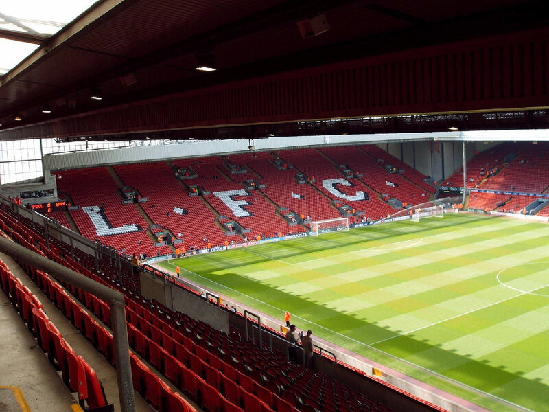 Anfield stadium interior