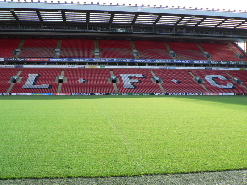 Anfield stadium seating