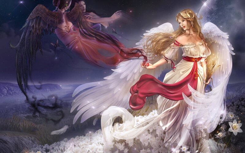 Angel and Dark Angel