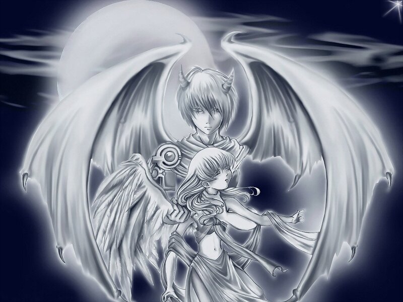 angel and demon duo