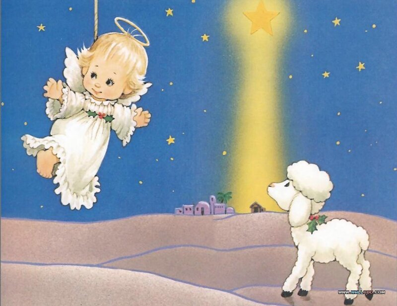 Angel and Lamb